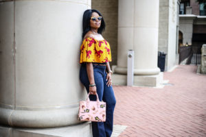 ChigisWorld Sisi Crop Top Jbrand Jeans Henri Bendel Handbag Guess Shoes