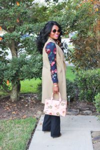 ChigisWorld Floral in Fall Target Top Henri Bendel Handbag