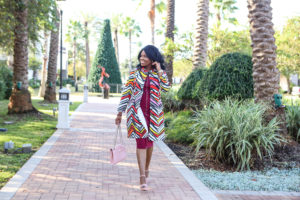 Chigis World Rainbow Coat Fall Fashion