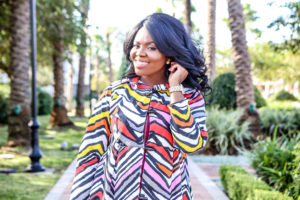 Chigis World Rainbow Coat Fall Fashion