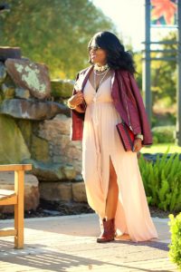 Chigis World Tobi Maxi Shoedazzle Jacket Handbag Boho Chic - How To Rock A Maxi in Fall