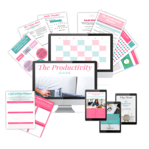 Chigi's World The Productivity Bundle - The Guide, Tools, Resources, Workbook, Planner & Journal Templates Success Tools Tips Systems Strategies